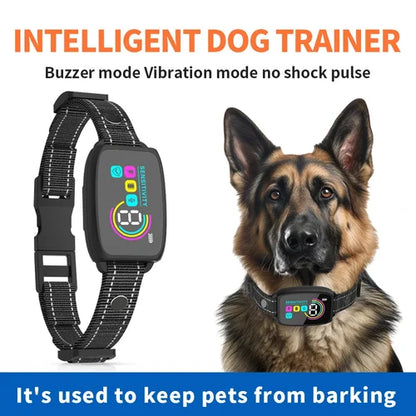 Beastlo Smart Rechargeable Anti-Bark Dog Collar with HD Display & Waterproof Design