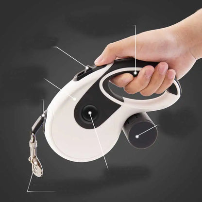 Beastlo Smart Retractable Leash – Freedom & Control for Your Pet