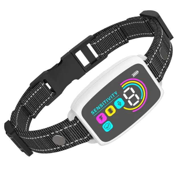 Beastlo Smart Rechargeable Anti-Bark Dog Collar with HD Display & Waterproof Design